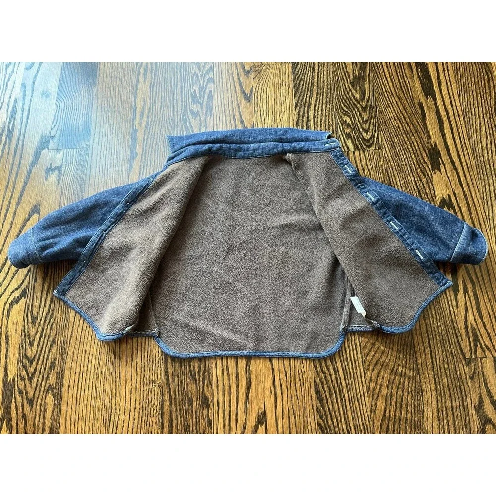 Kids Denim Set with Fleece Lining (90cm 2T)